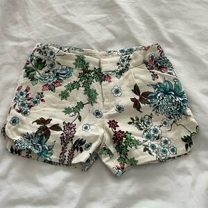Girls floral shorts